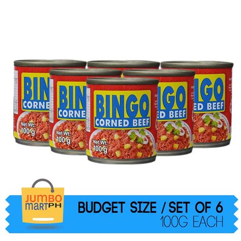 nutrion facts of bingo corned beef philippines|Bingo Corned Beef 100g .